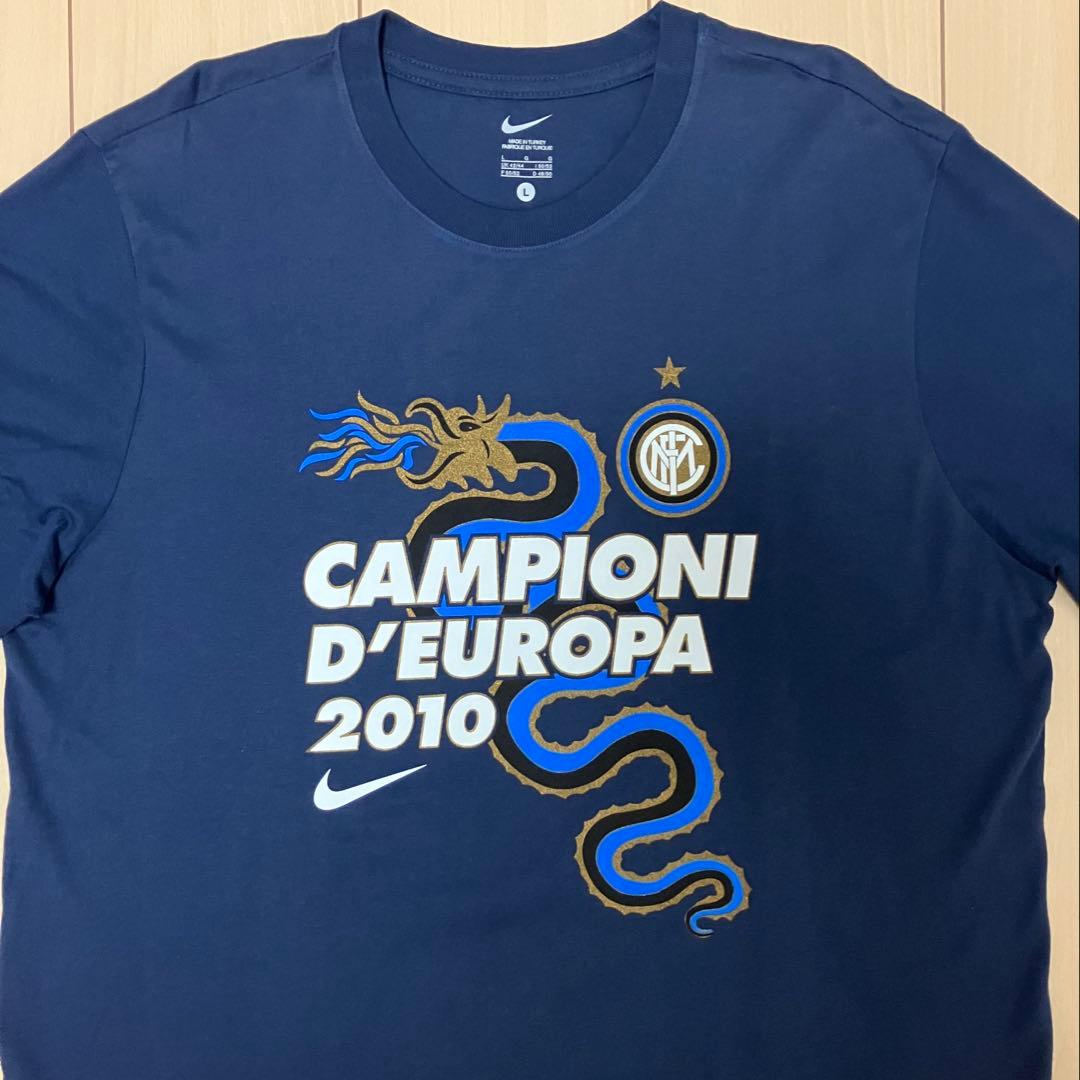 未使用★2010インテルCL優勝記念Tシャツ