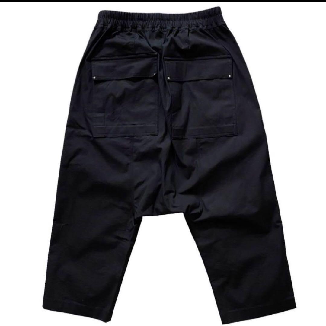 リックオウエンス ドローストリング クロップドパンツ TE素材　20FW