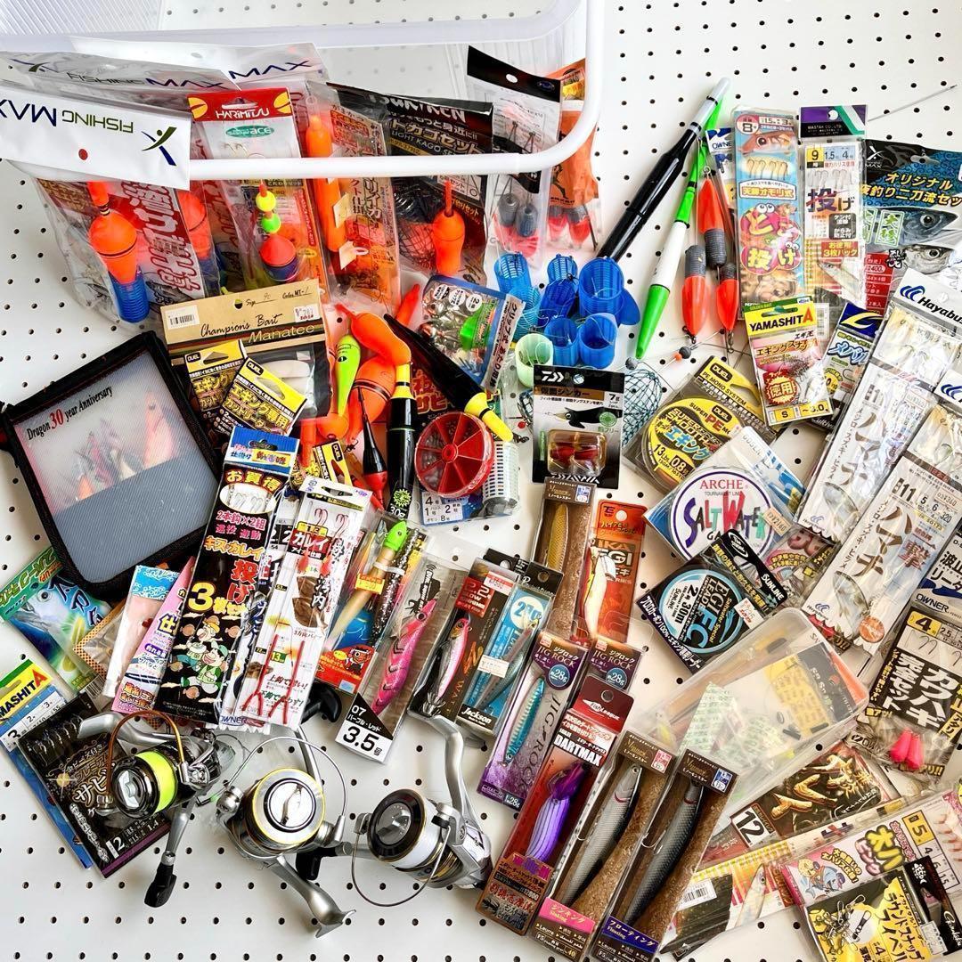 釣具 がまかつ しかけ リール ウキ カゴ エギ 収納ケース ハリミツ ルアー