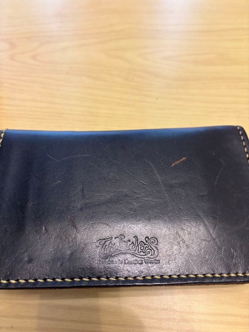 トラッカーウォレット黒　チョコチップさん