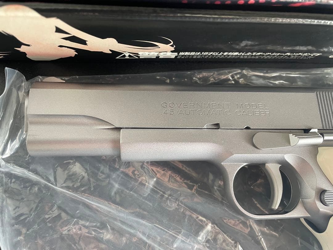 WA ウェスタンアームズ 緋弾のアリア コルトガバメント シルバー