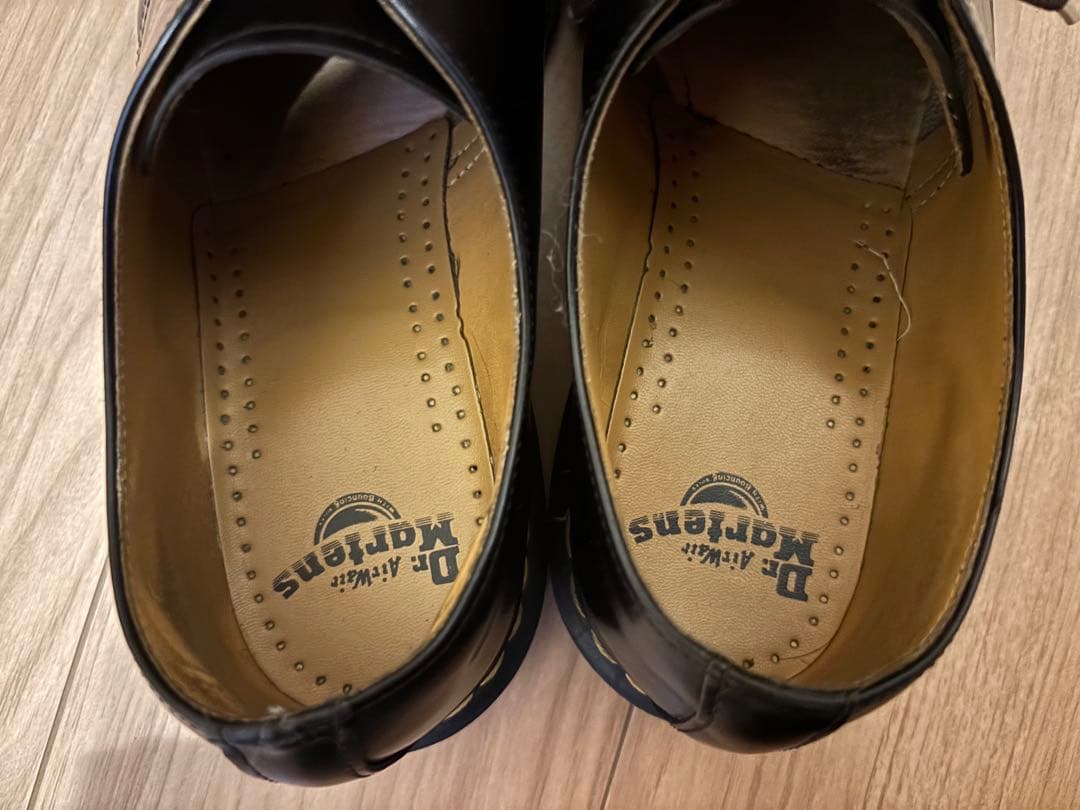 美品 値下げ ドクターマーチン 3ホール 黒 28cm