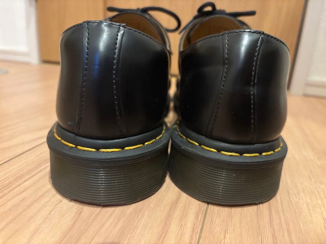 美品 値下げ ドクターマーチン 3ホール 黒 28cm
