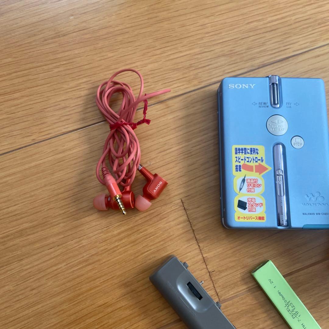 SONY WM-EX651カセットプレーヤー整備美品