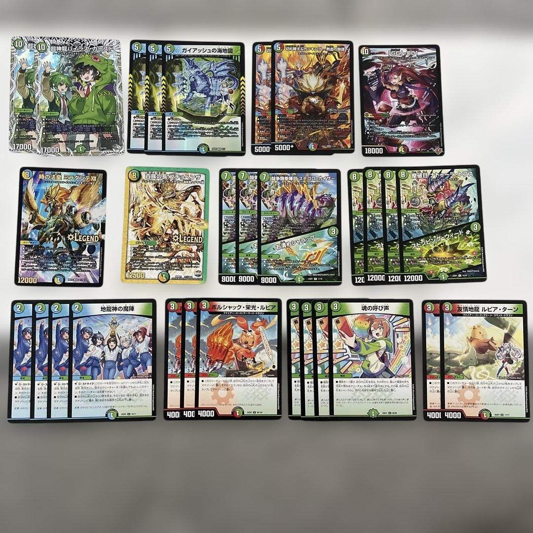 【匿名/即日発送/二重スリーブ】シータ刃牙 デッキ CS構築 調整パーツ付き