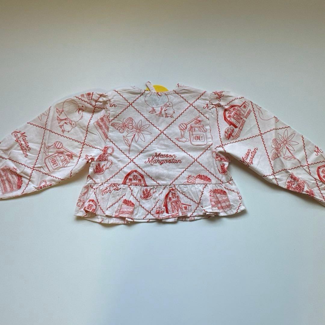 【新品】Maison Mangostan shirt 6y