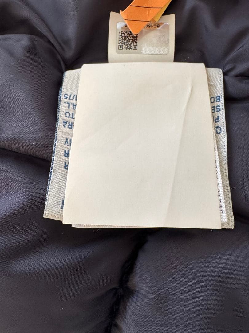 モンクレール　ダウンベスト　フード取り外し可　XS グレー