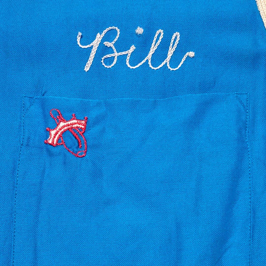 名品 貴重 Hilton ヒルトン vintage 60s ボーリングシャツ