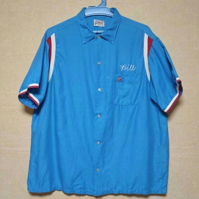 名品 貴重 Hilton ヒルトン vintage 60s ボーリングシャツ