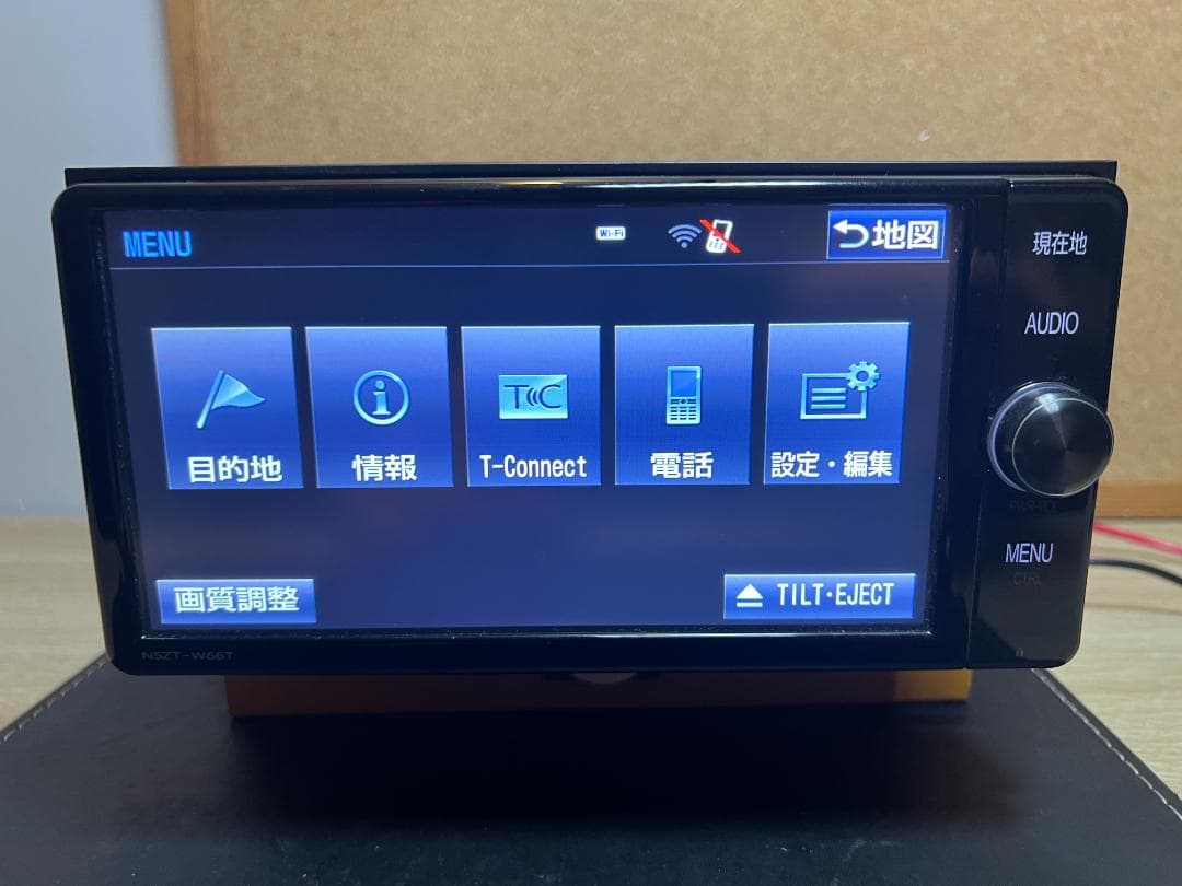 トヨタ純正ナビ　NSZT-W66T 2018年版