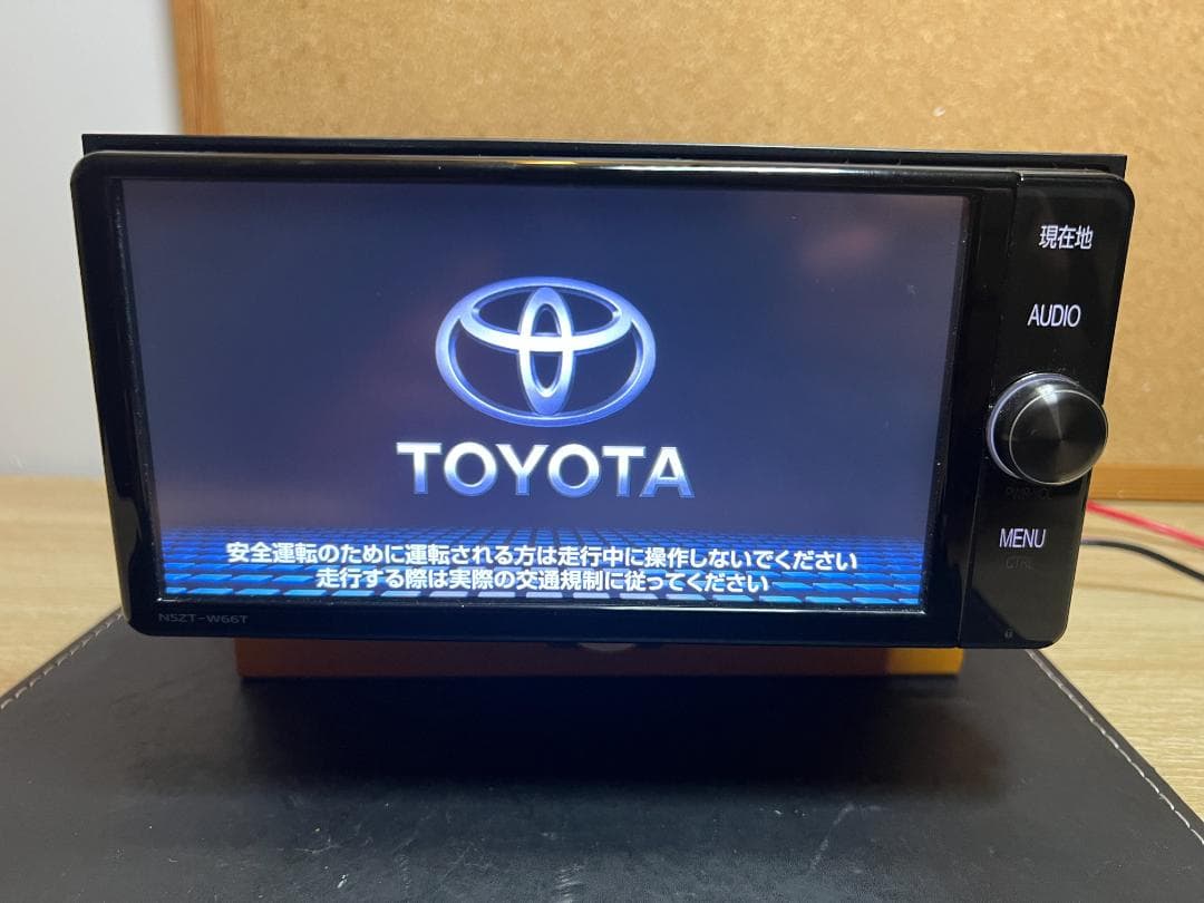 トヨタ純正ナビ　NSZT-W66T 2018年版