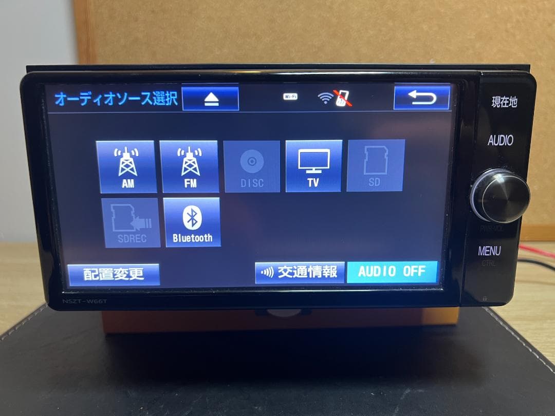 トヨタ純正ナビ　NSZT-W66T 2018年版