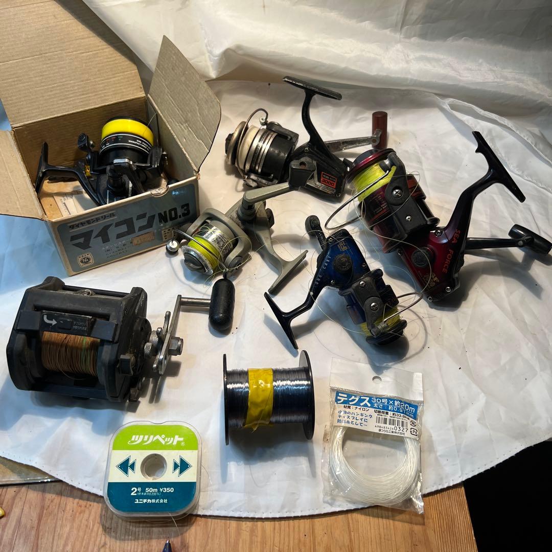 釣り道具　リール多数