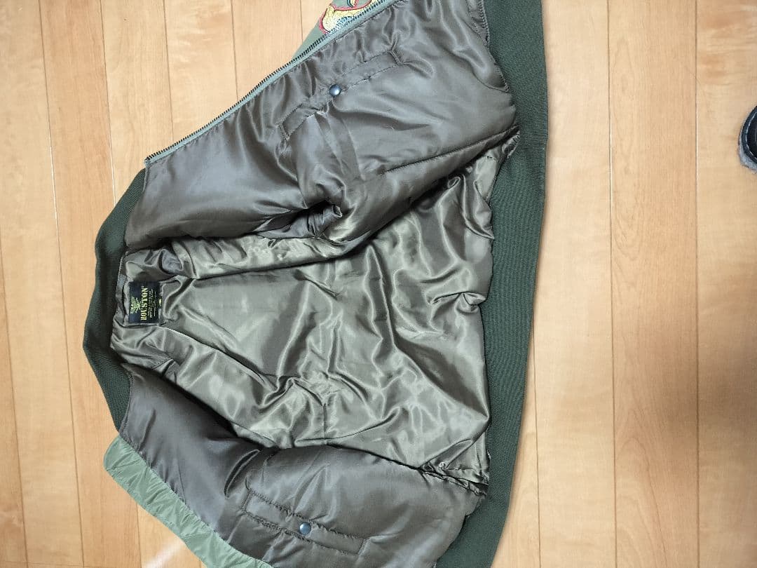 HOUSTON U.S. AIR FORCE MA-1 フライトジャケット 新品