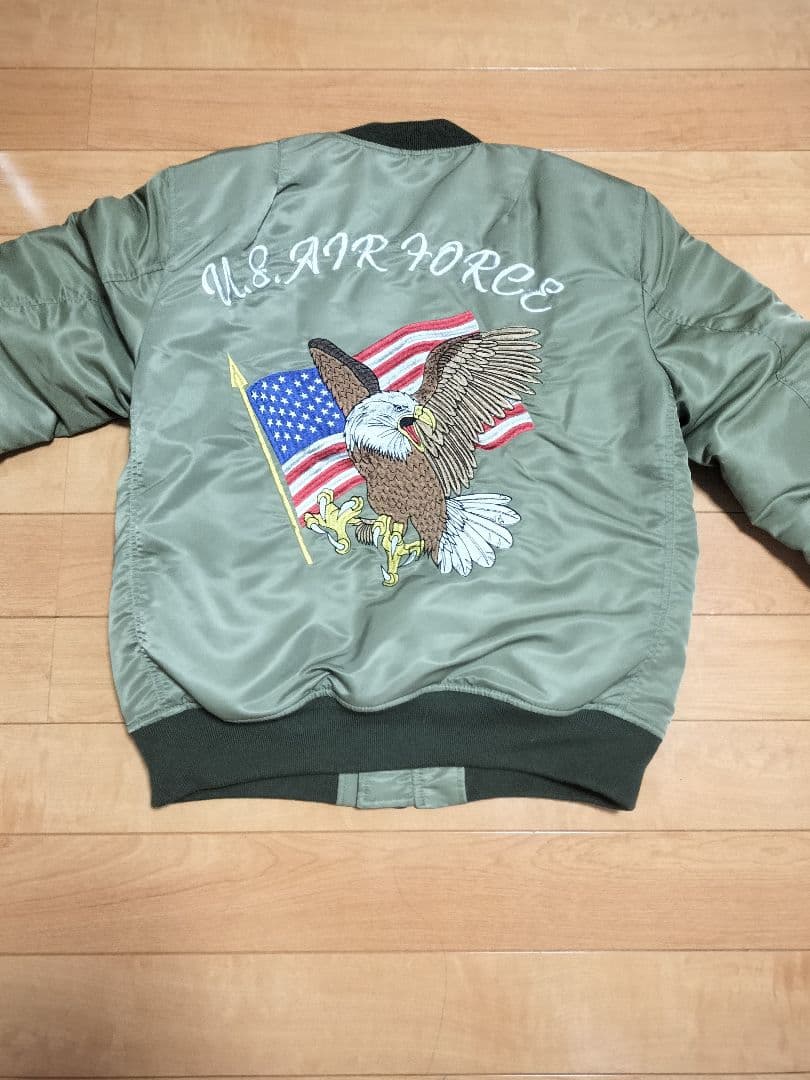 HOUSTON U.S. AIR FORCE MA-1 フライトジャケット 新品