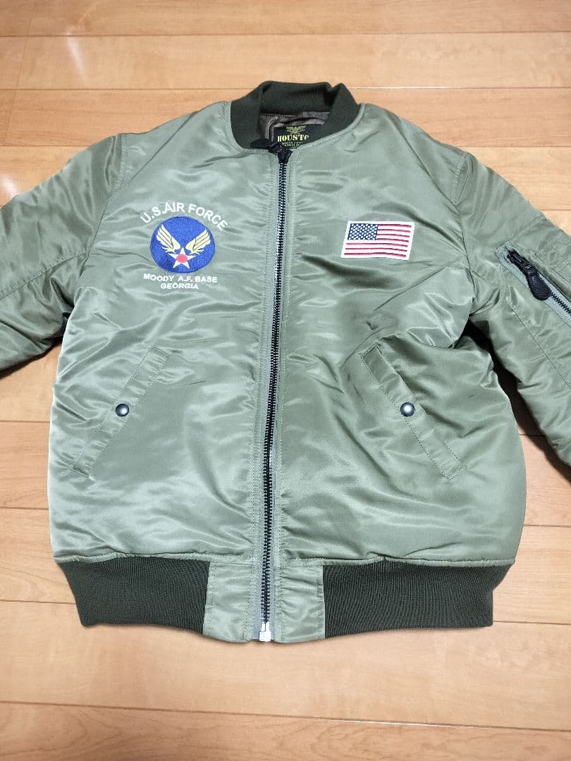 HOUSTON U.S. AIR FORCE MA-1 フライトジャケット 新品