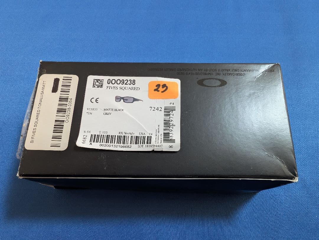 Oakley FIVES SQUARED サングラス マットブラック