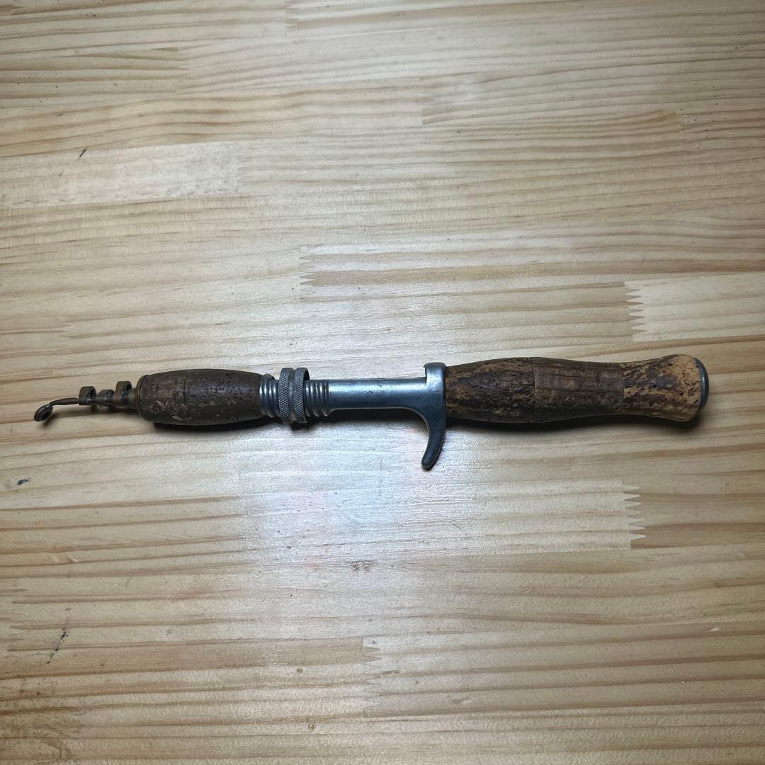 ハンドルロッド　champion handle rod テレスコ　スチールロッド