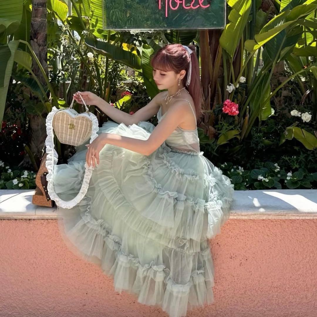 トリート treat urself Love summer basket bag