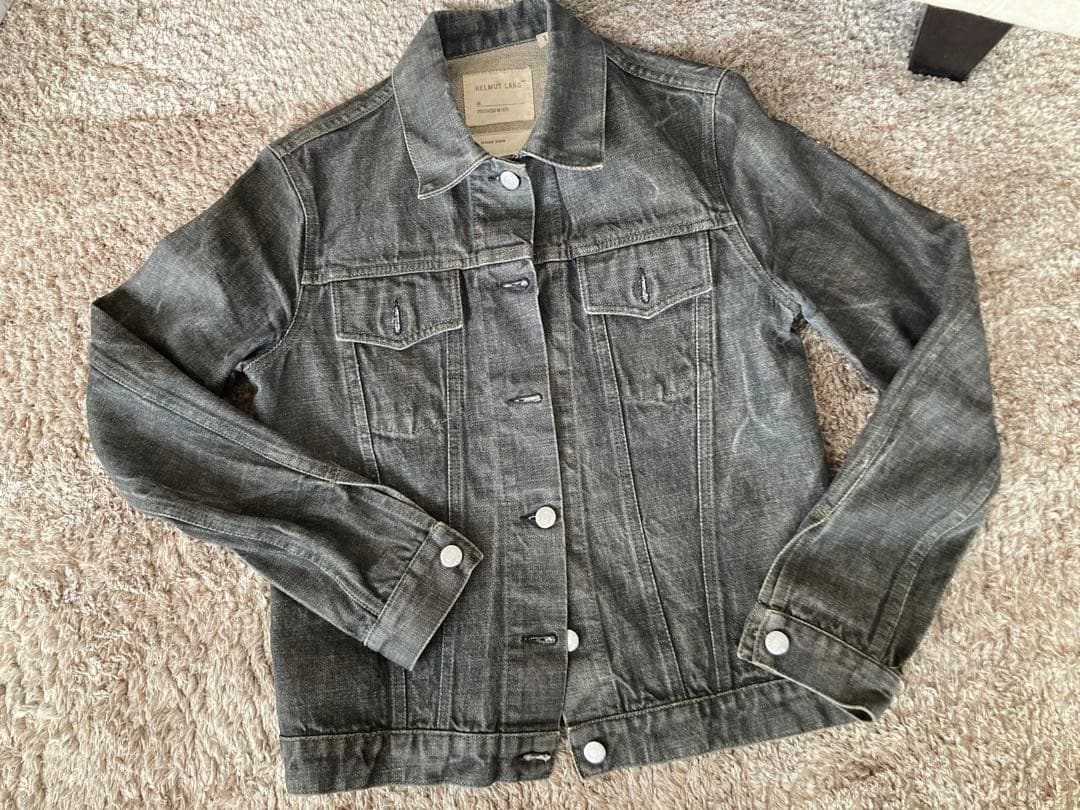 HELMUT LANG 本人期　ブラック デニムジャケット M