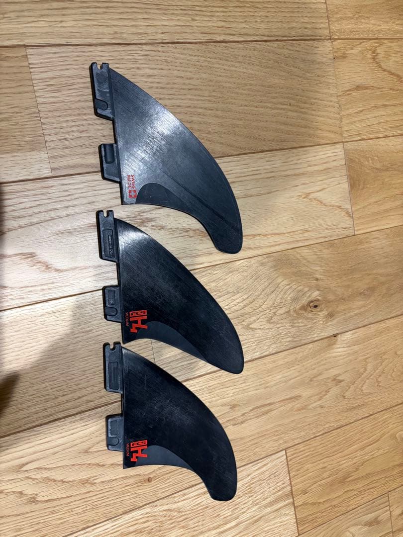 FCS H4 フィン　ミディアム　3枚セット