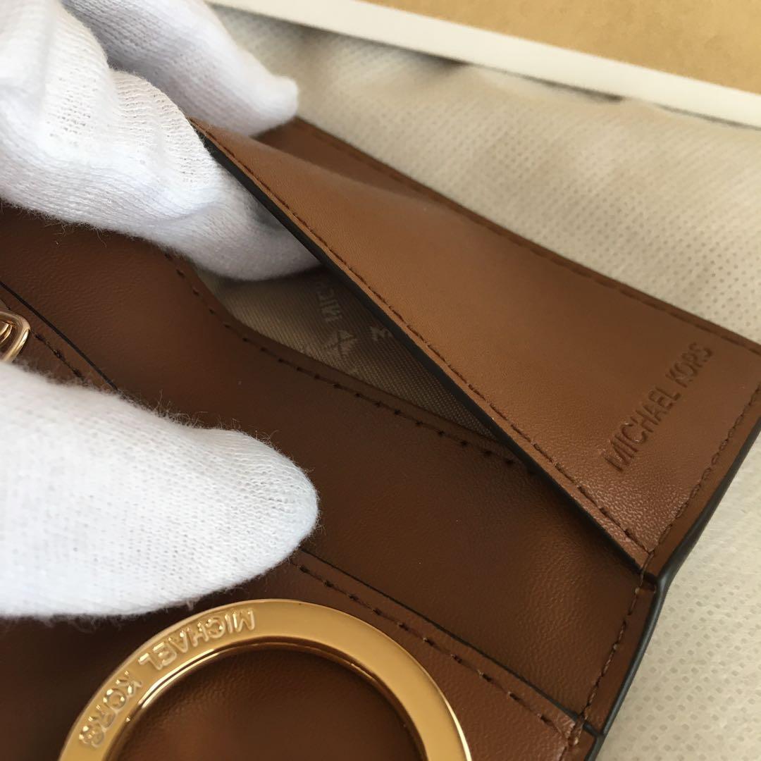 新品 マイケルコース MICHEAL KORS シグネチャーバニラ キーケース