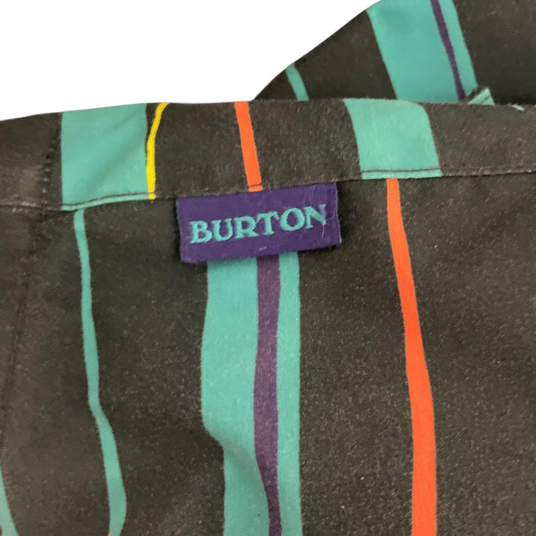 【美品】BURTON ストライプ スノーボードジャケット