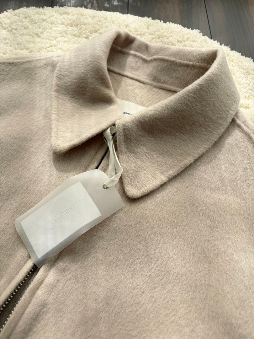 TODAYFUL ウールジップブルゾン Wool Zip Blouson 36