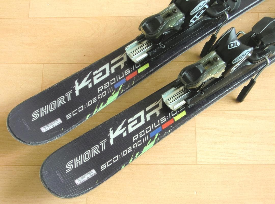 ■1月限定■送料無料■サロモン■SHORT KART■ミッドスキー■125cm■