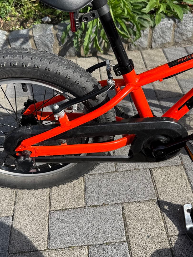 トレック　プレキャリバー 16インチ キッズバイク オレンジ 子供用自転車