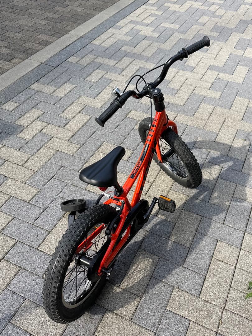 トレック　プレキャリバー 16インチ キッズバイク オレンジ 子供用自転車