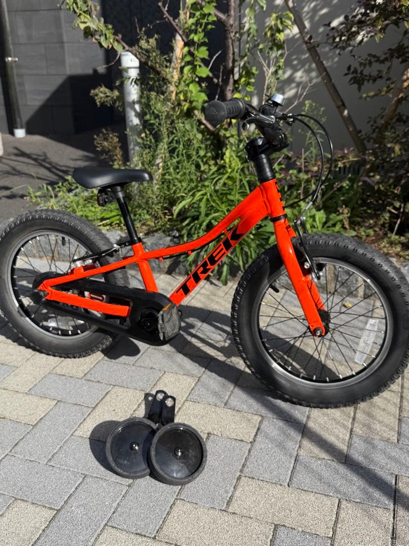 トレック　プレキャリバー 16インチ キッズバイク オレンジ 子供用自転車