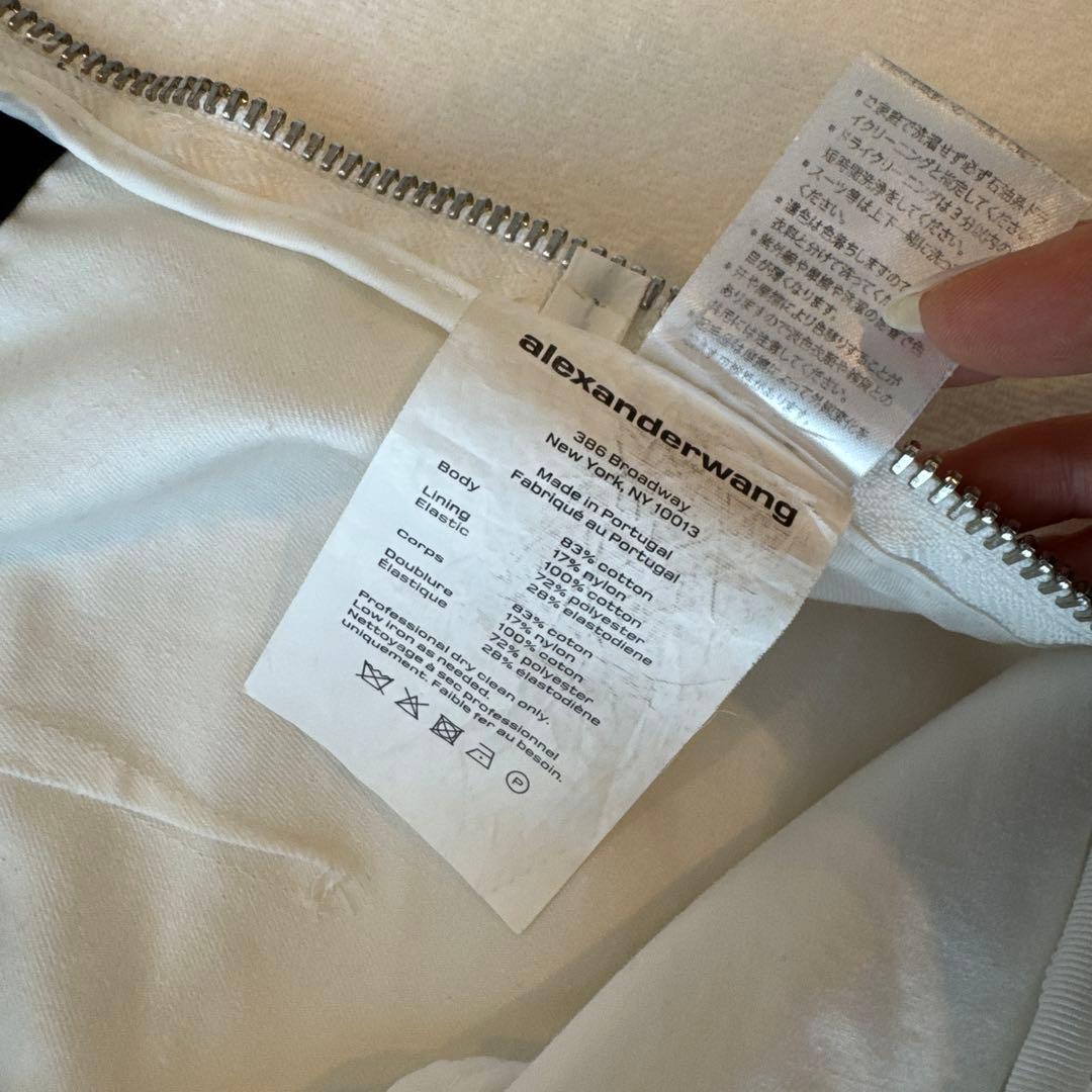 alexanderwang ショートパンツ ホワイト