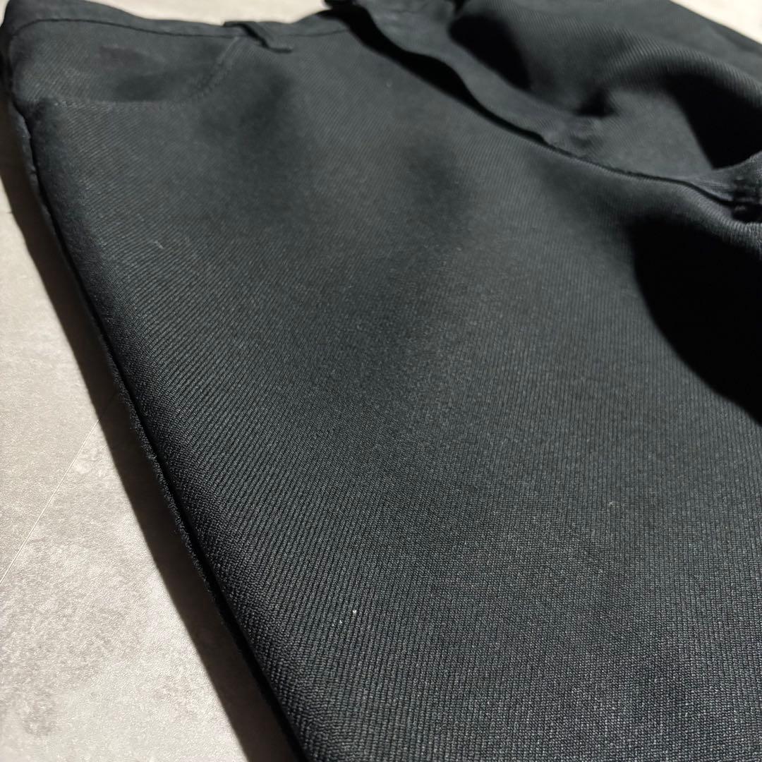 80s - Wrangler ラングラー　ランチャードレスパンツ　黒　USA製