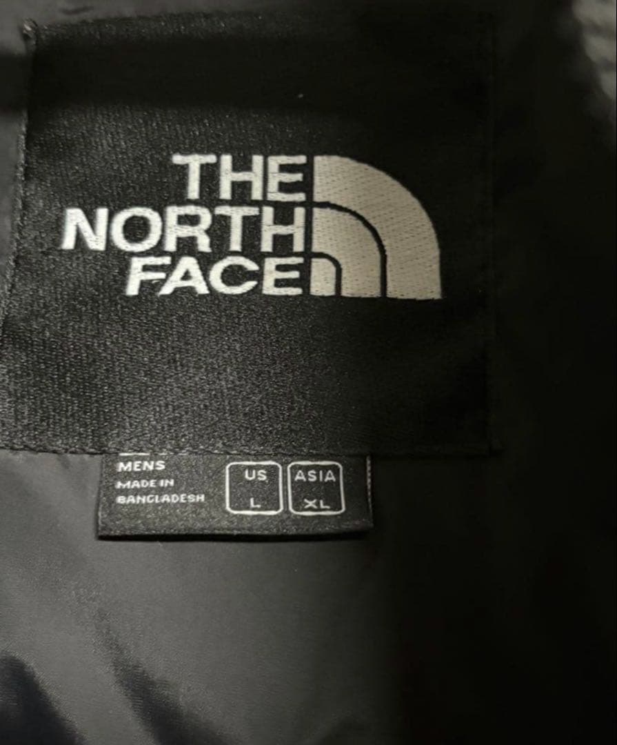 THE NORTH FACE ノースフェイス ヌプシベスト　黒ダウンベスト L