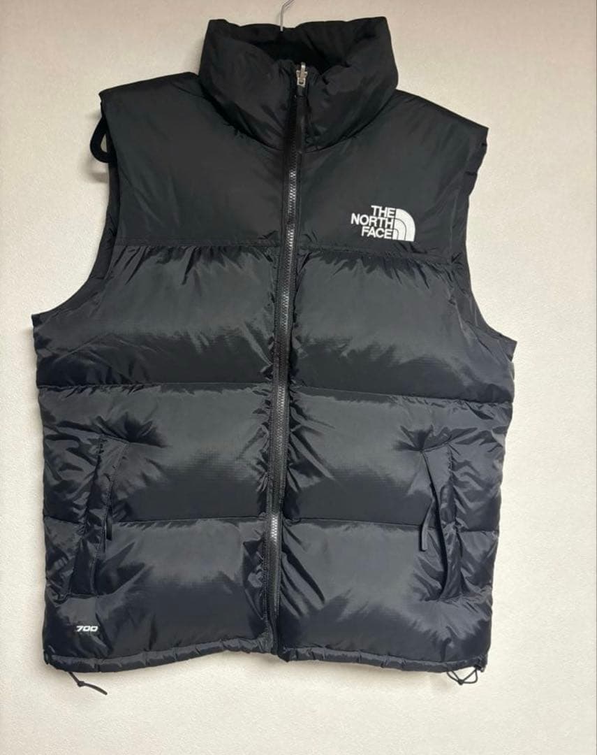 THE NORTH FACE ノースフェイス ヌプシベスト　黒ダウンベスト L
