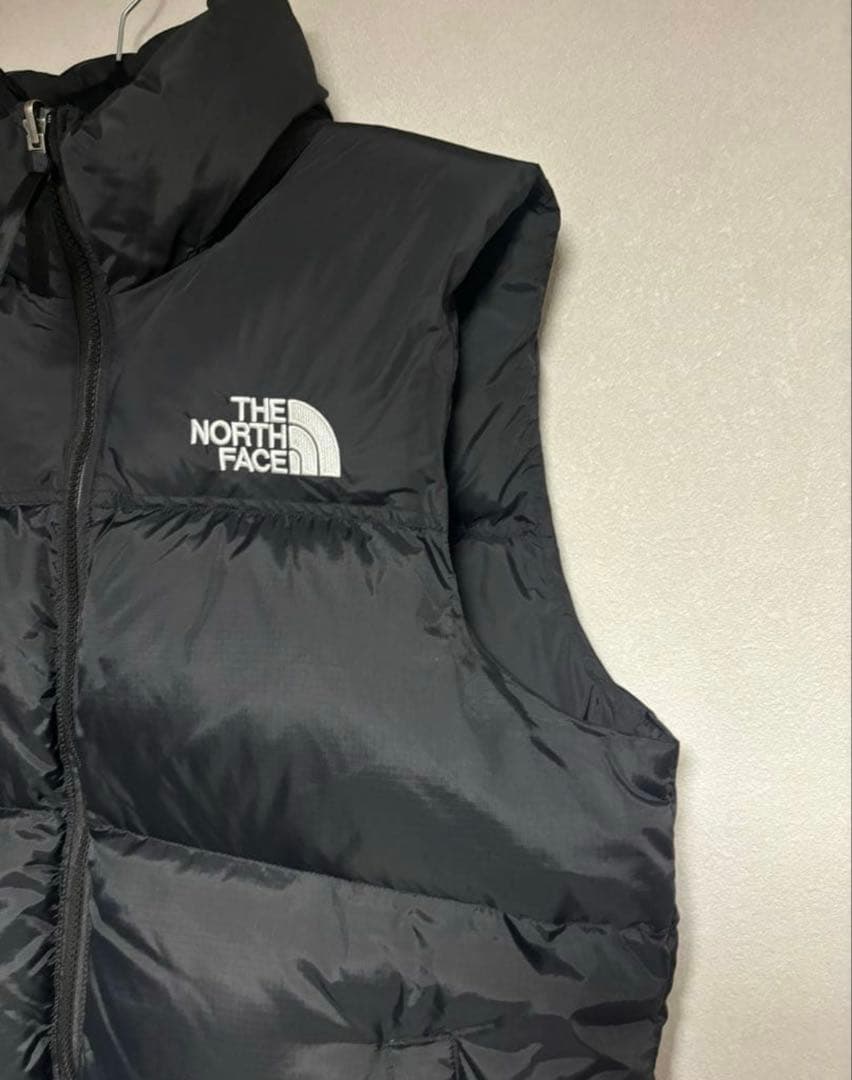 THE NORTH FACE ノースフェイス ヌプシベスト　黒ダウンベスト L