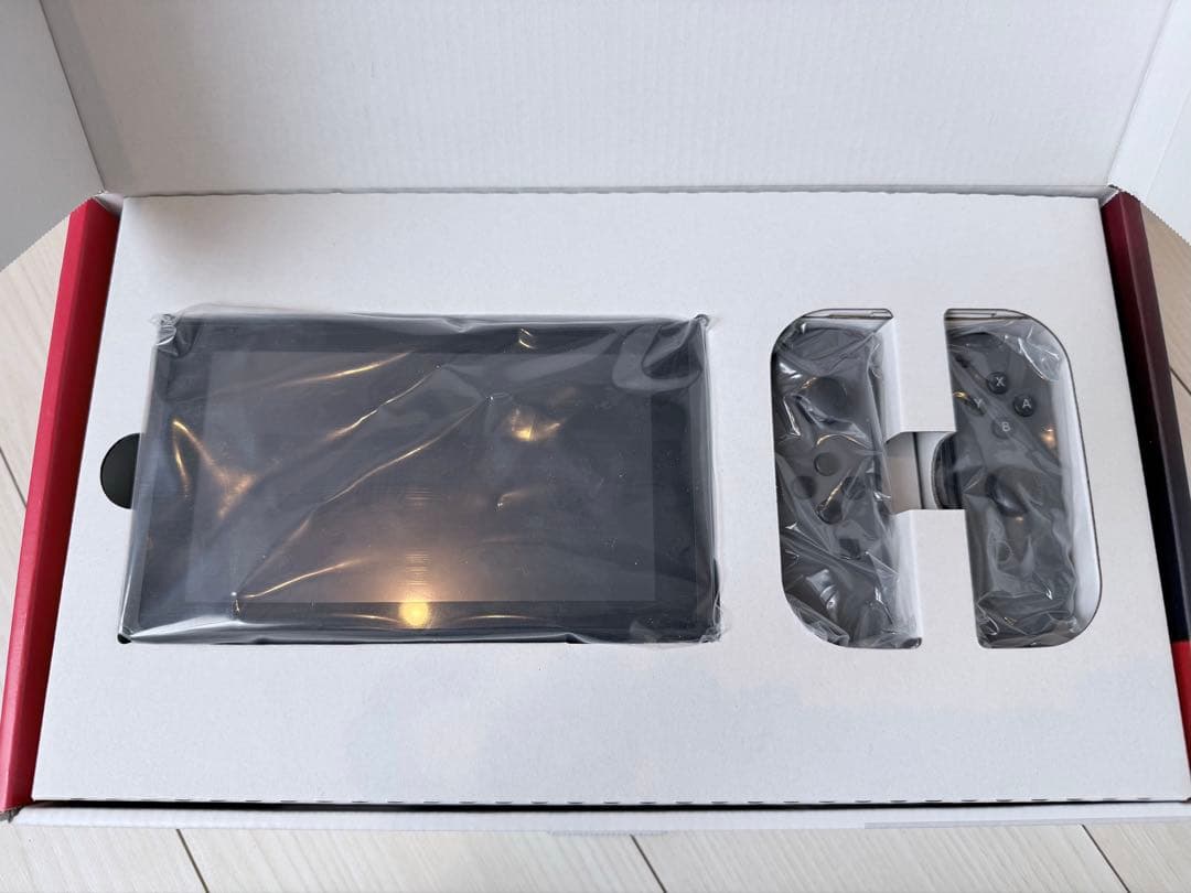 美品 Nintendo Switch スイッチ グレー 本体 付属品完備