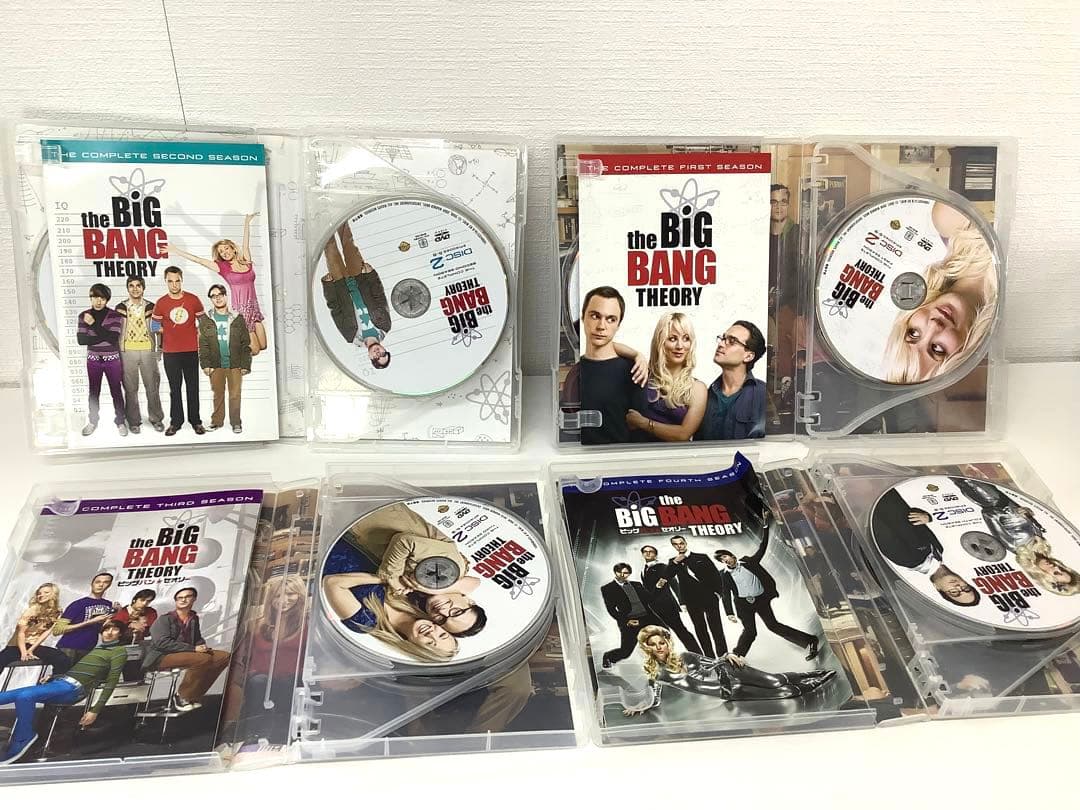 [z642] ビッグバン★セオリー フォース・シーズン セット　シーズン1〜4
