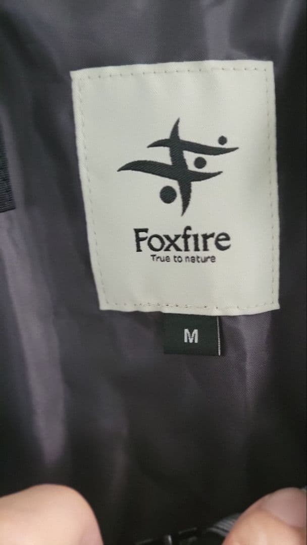 フォックスファイヤー　ストームトレーサービブ　ブラック　M
