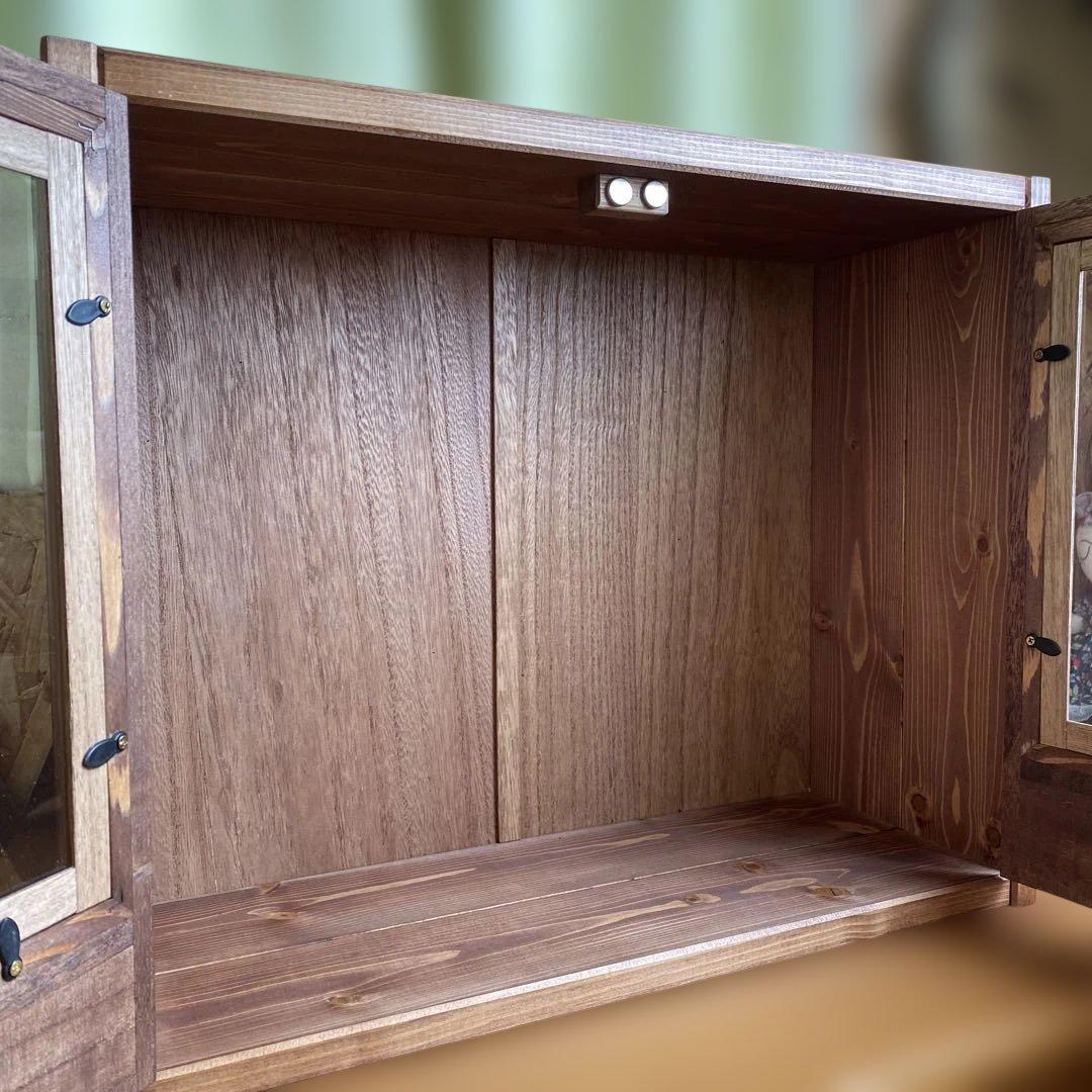 シナモンシュガー　人形用木製収納ケース　ハンドメイドブライスアイシードール