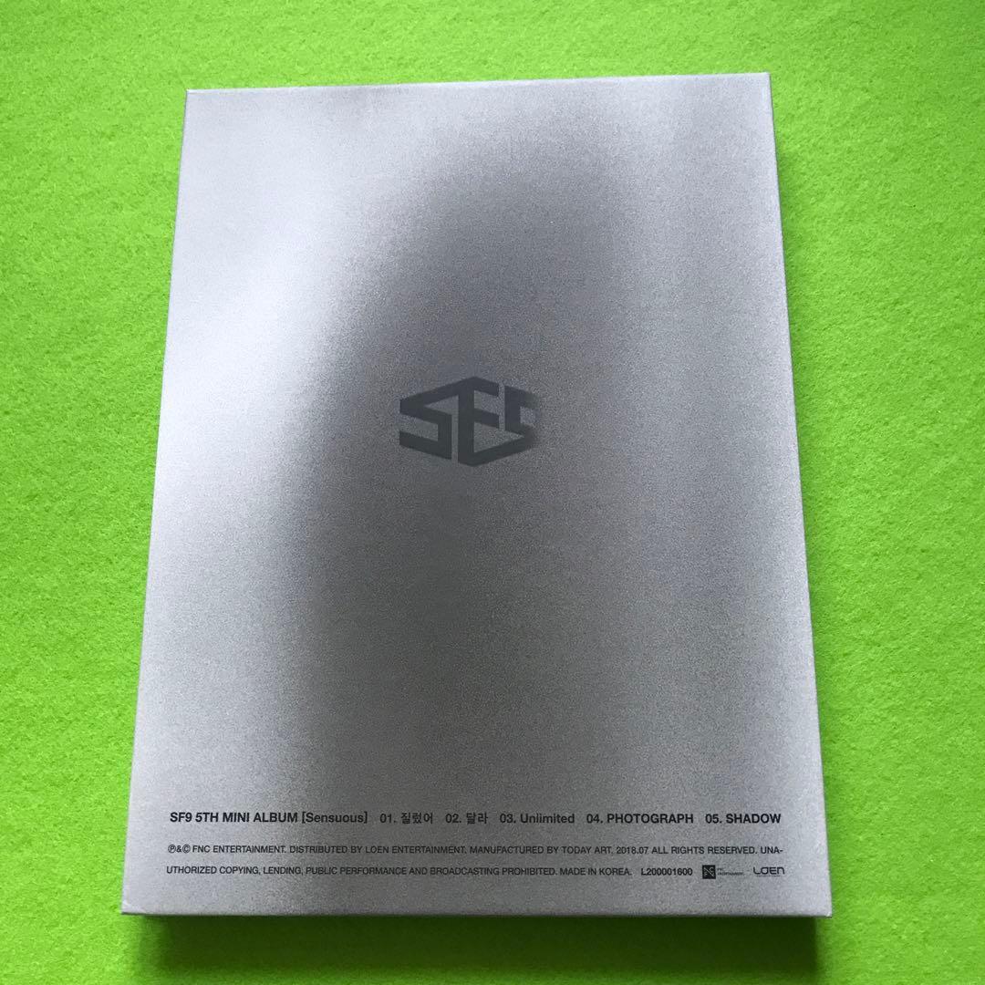 予約済み1000■SF9 『SENSUOUS』