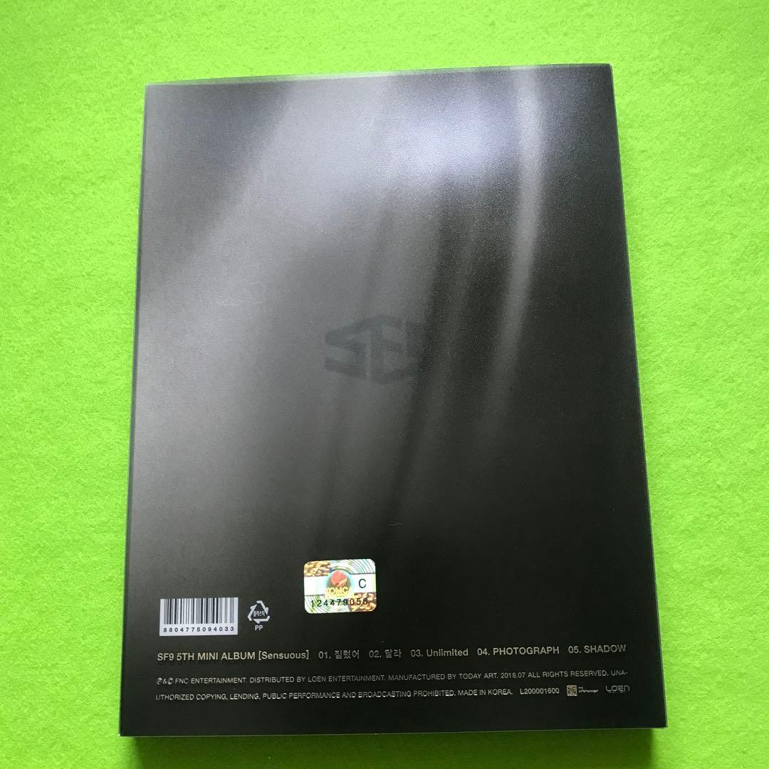 予約済み1000■SF9 『SENSUOUS』