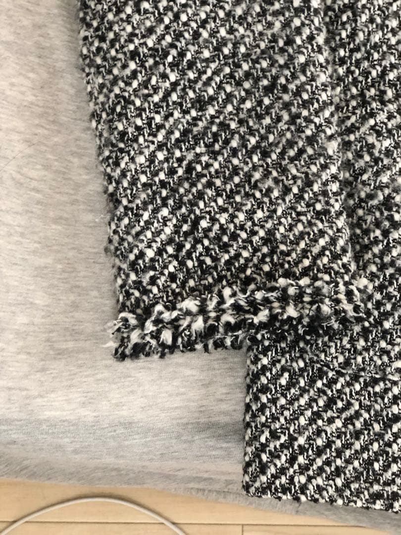 リヴドロワ ツイードフリンジジャケット