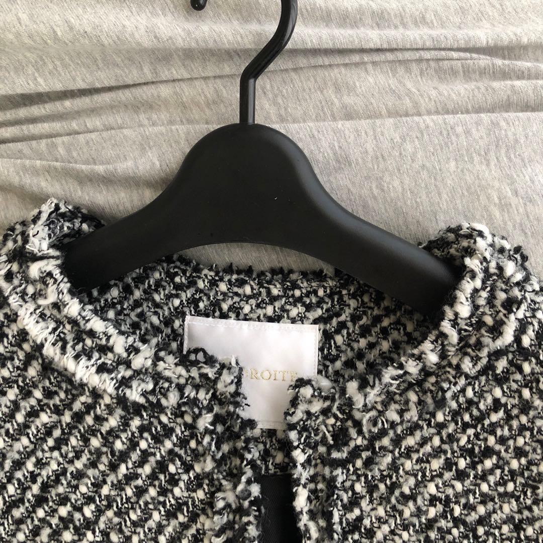 リヴドロワ ツイードフリンジジャケット