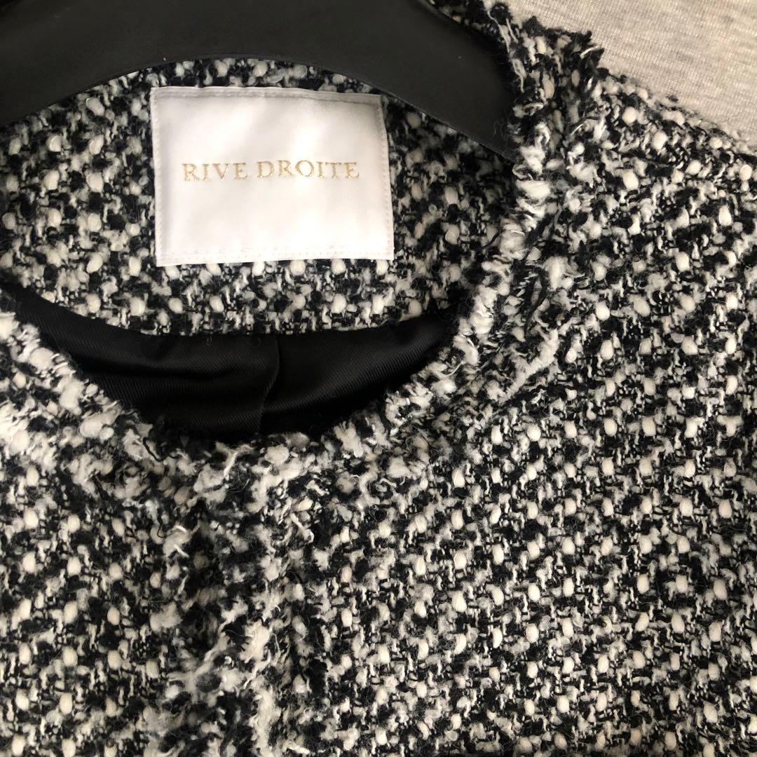 リヴドロワ ツイードフリンジジャケット