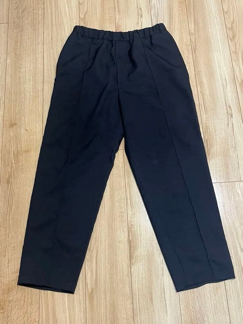 パンツ Polyester Twill Pin Tuck Easy Pants