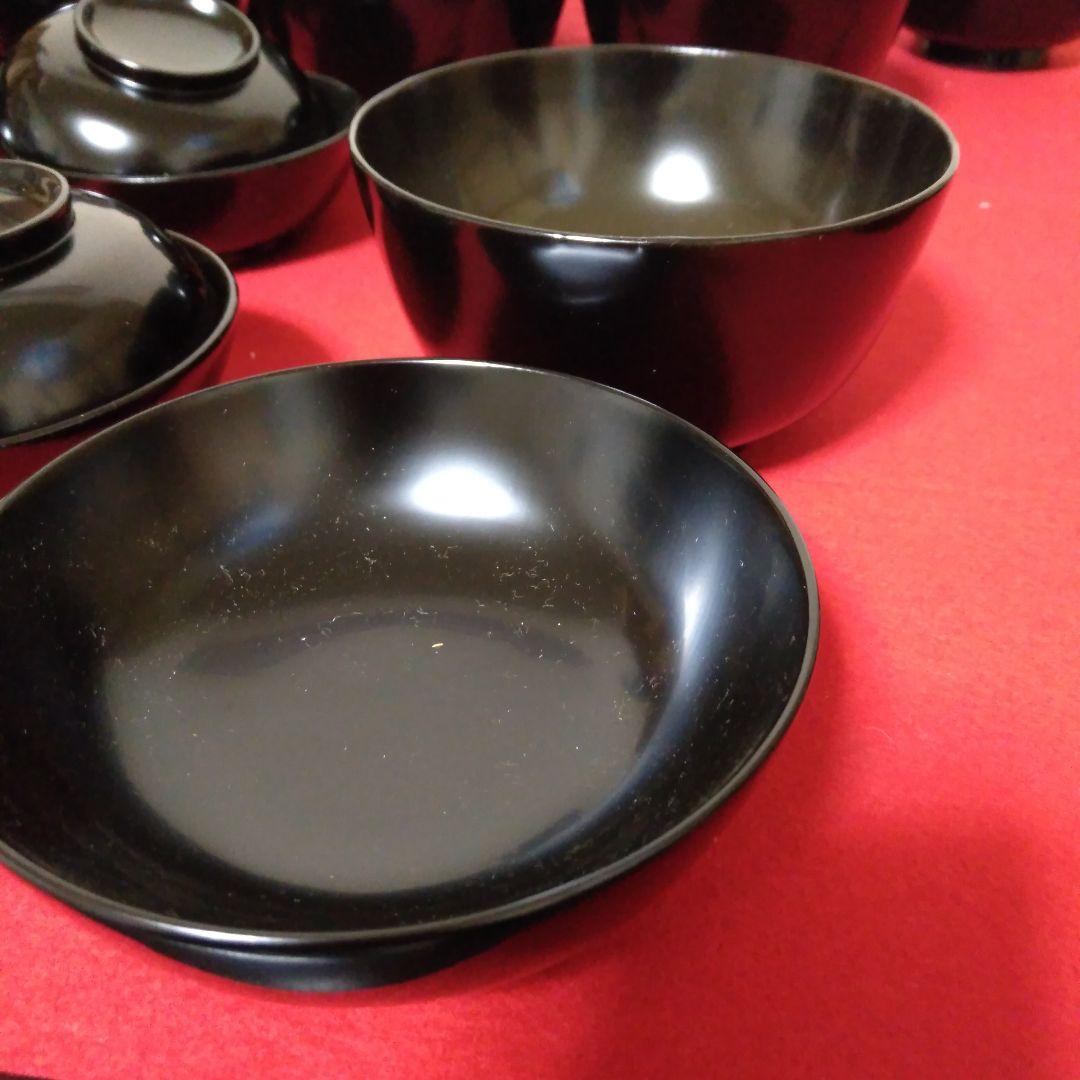 輪島塗　懐石碗　拾客