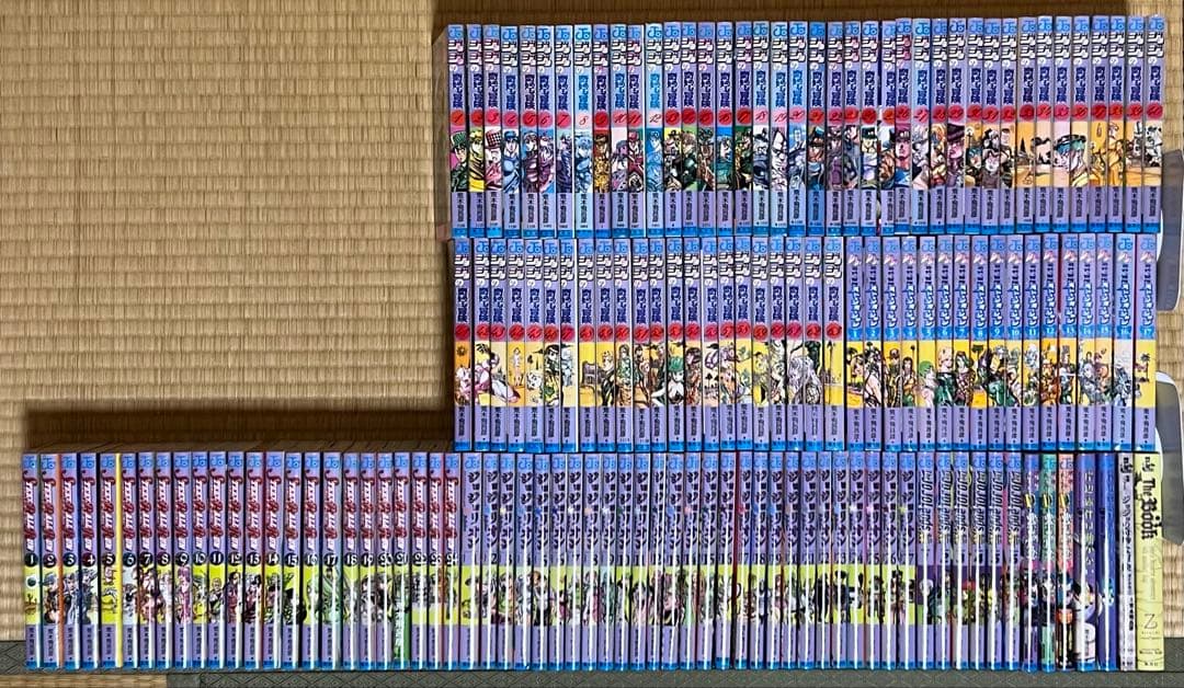 【9.10日限定セール！】ジョジョの奇妙な冒険 全137巻＋関連本7冊