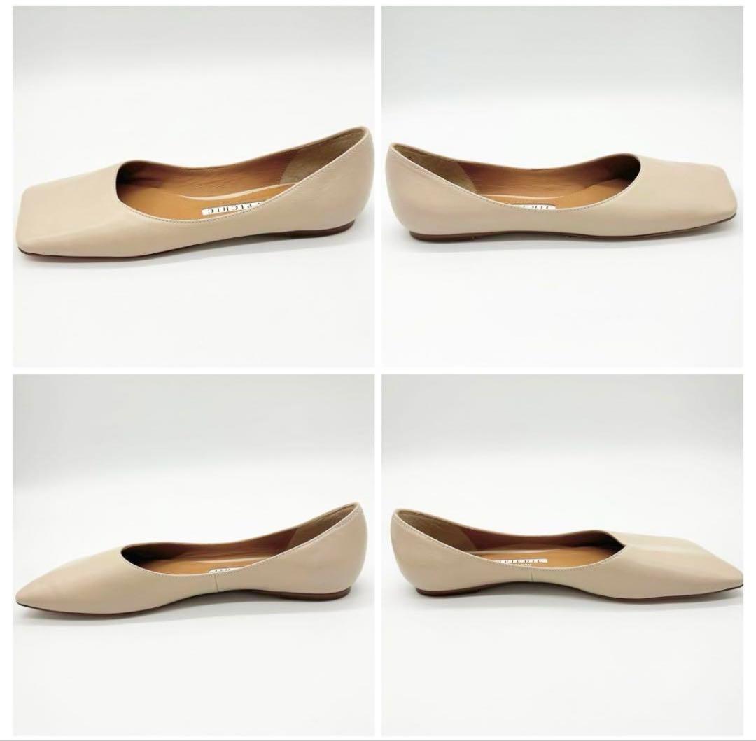 【極美品】PIPPICHIC LINDA スクエアトゥ パンプス 23cm